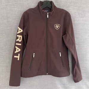 Women’s Ariat jacket soft shell new team Brown